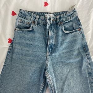Zara high rise jeans